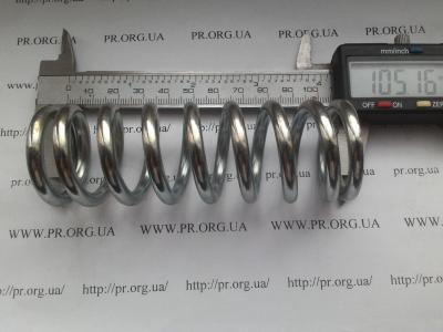 Пружина сжатия 5 х 36 х 105 (Артикул: S3312)