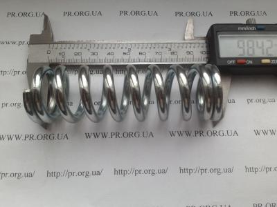 Пружина сжатия 5 х 31,5 х 98,5 (Артикул: S3316)