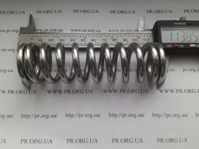 Пружина сжатия 5 х 34 х 114 (Артикул: S3322)