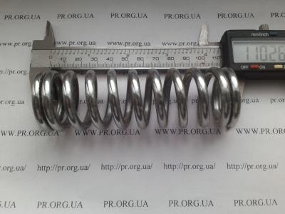 Пружина сжатия 5 х 34 х 110 (Артикул: S3323)