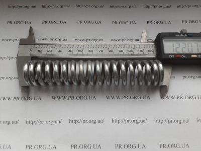 Пружина сжатия 4 х 24 х 122 (Артикул: S3326)