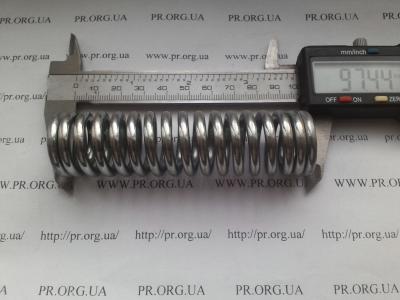 Пружина сжатия 4 х 25,5 х 97,5 (Артикул: S3327)