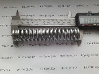 Пружина сжатия 4 х 24 х 110 (Артикул: S3329)