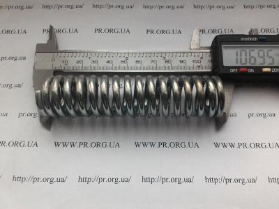 Пружина сжатия 4 х 26 х 107 (Артикул: S3331)