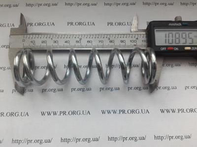 Пружина сжатия 4 х 30 х 109 (Артикул: S3341)