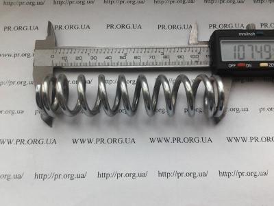 Пружина сжатия 4 х 26 х 107,5 (Артикул: S3348)