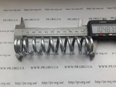 Пружина сжатия 4 х 26,5 х 105 (Артикул: S3349)