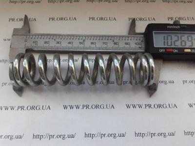 Пружина сжатия 4 х 25,5 х 102,5 (Артикул: S3353)