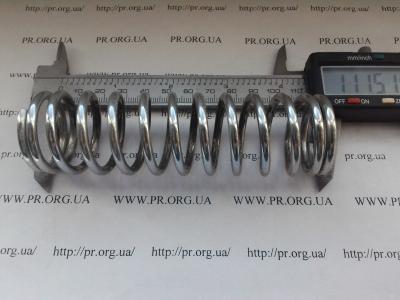 Пружина сжатия 3,5 х 32,5 х 111,5 (Артикул: S3365)