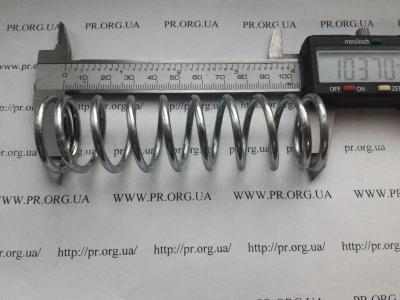 Пружина сжатия 3 х 30 х 103,5 (Артикул: S3374)