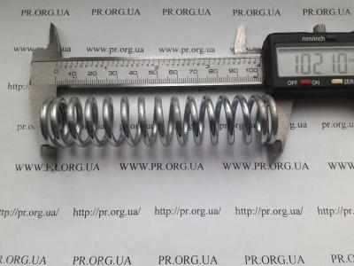 Пружина сжатия 3 х 23 х 102 (Артикул: S3392)