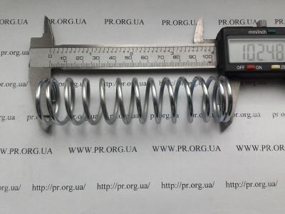 Пружина сжатия 2,5 х 26,5 х 102,5 (Артикул: S3405)