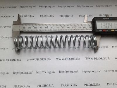 Пружина стиснення 2,5 х 21,7 х 130,5 (Артикул: S3412)