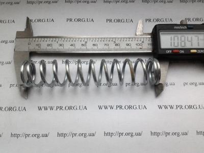 Пружина стиснення 2,5 х 21,8 х 108,5 (Артикул: S3415)