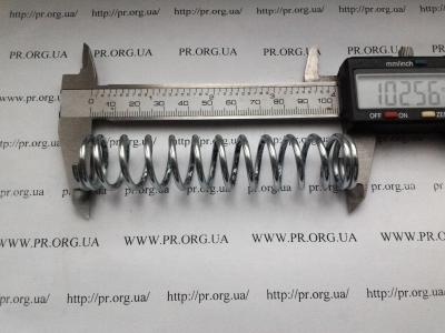 Пружина стиснення 2,5 х 21,6 х 102,5 (Артикул: S3420)