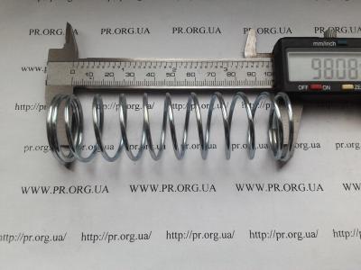 Пружина стиснення 2 х 29,8 х 98 (Артикул: S3425)