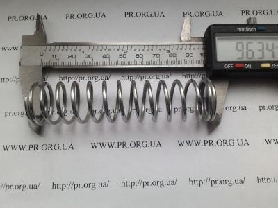Пружина стиснення 2 х 23,8 х 96 (Артикул: S3428)