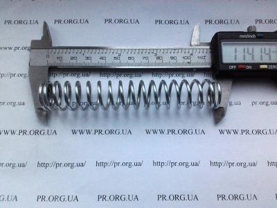 Пружина сжатия 2 х 19,8 х 114 (Артикул: S3431)