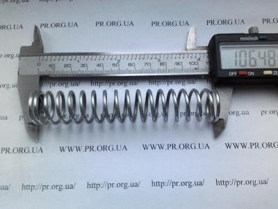 Пружина сжатия 2 х 19,8 х 106,5 (Артикул: S3432)