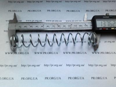 Пружина стиснення 1,8 х 22,4 х 137,5 (Артикул: S3439)