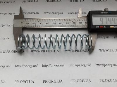 Пружина стиснення 1,8 х 20,8 х 97,5 (Артикул: S3445)