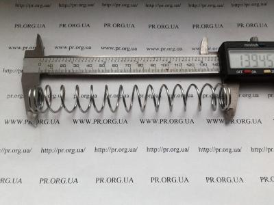 Пружина сжатия 1,5 х 20 х 139,5 (Артикул: S3447)
