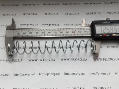 Пружина стиснення 1,5 х 20 х 126 (Артикул: S3448)
