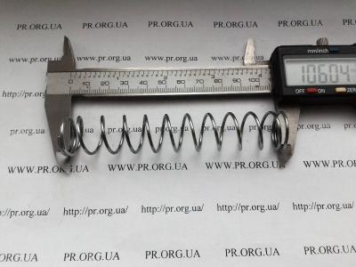 Пружина сжатия 1,5 х 19,4 х 106 (Артикул: S3456)