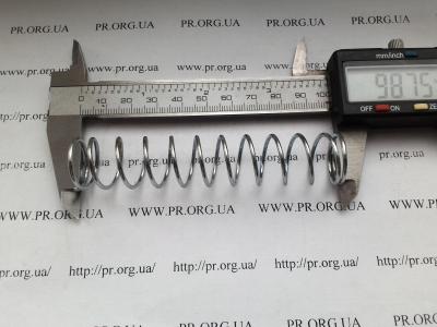 Пружина сжатия 1,5 х 19,4 х 98,5 (Артикул: S3458)