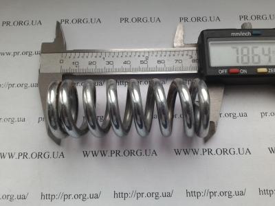 Пружина сжатия 5 х 29,6 х 78,5 (Артикул: S3466)