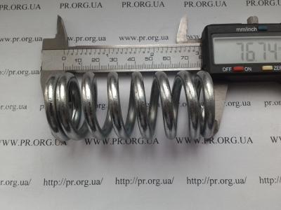 Пружина стиснення 5 х 33 х 77 (Артикул: S3469)