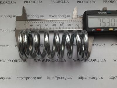 Пружина сжатия 5 х 33 х 75 (Артикул: S3470)