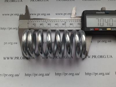 Пружина стиснення 5 х 33 х 70,5 (Артикул: S3474)