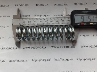 Пружина сжатия 4 х 25,5 х 91,5 (Артикул: S3498)