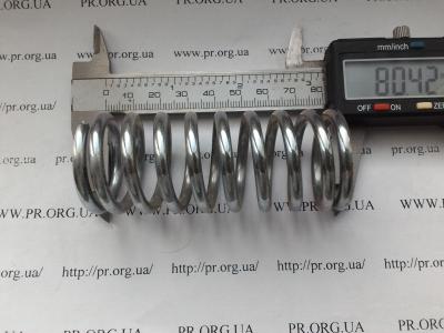 Пружина сжатия 4 х 33,5 х 80,5 (Артикул: S3507)