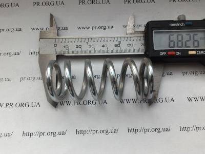 Пружина сжатия 4 х 28,5 х 68 (Артикул: S3519)