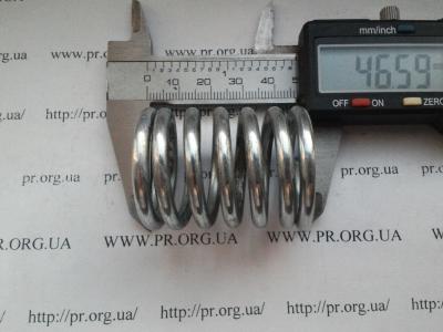 Пружина стиснення 4 х 33 х 46,5 (Артикул: S3527)