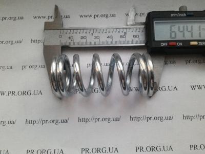Пружина стиснення 4 х 29 х 64,5 (Артикул: S3534)