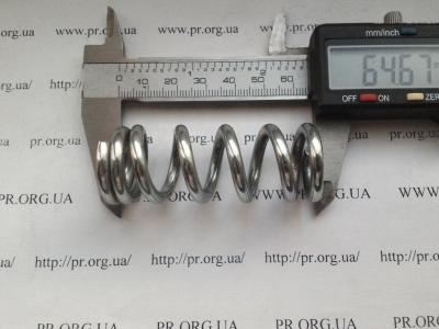Пружина сжатия 4 х 24,5 х 64,5 (Артикул: S3536)