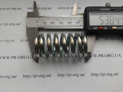 Пружина сжатия 4 х 25,8 х 54 (Артикул: S3553)