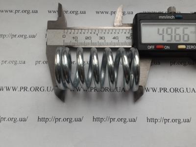 Пружина сжатия 4 х 28 х 49,5 (Артикул: S3556)