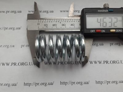 Пружина сжатия 4 х 27,8 х 46,5 (Артикул: S3563)