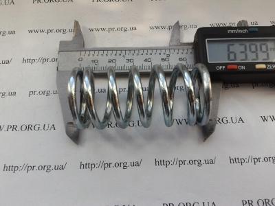 Пружина стиснення 3,5 х 30,5 х 64 (Артикул: S3591)