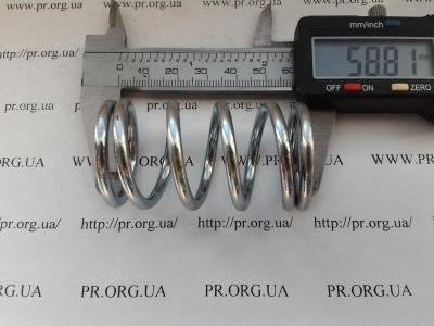 Пружина сжатия 3,5 х 31,4 х 59 (Артикул: S3604)