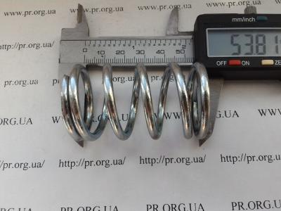 Пружина сжатия 3,5 х 32 х 54 (Артикул: S3608)