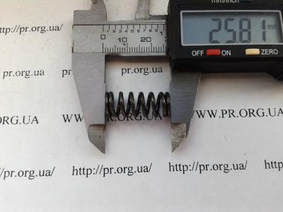 Пружина стиснення 1,5 х 10,2 х 25,5 (Артикул: S3611)