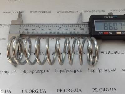 Пружина сжатия 3 х 30 х 86 (Артикул: S3614)