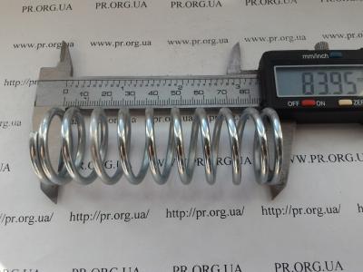 Пружина сжатия 3 х 29 х 84 (Артикул: S3615)