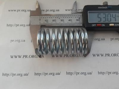 Пружина сжатия 3 х 29,2 х 53 (Артикул: S3629)