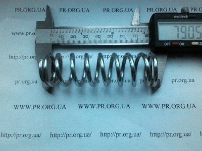 Пружина сжатия 3 х 25,5 х 79 (Артикул: S3636)